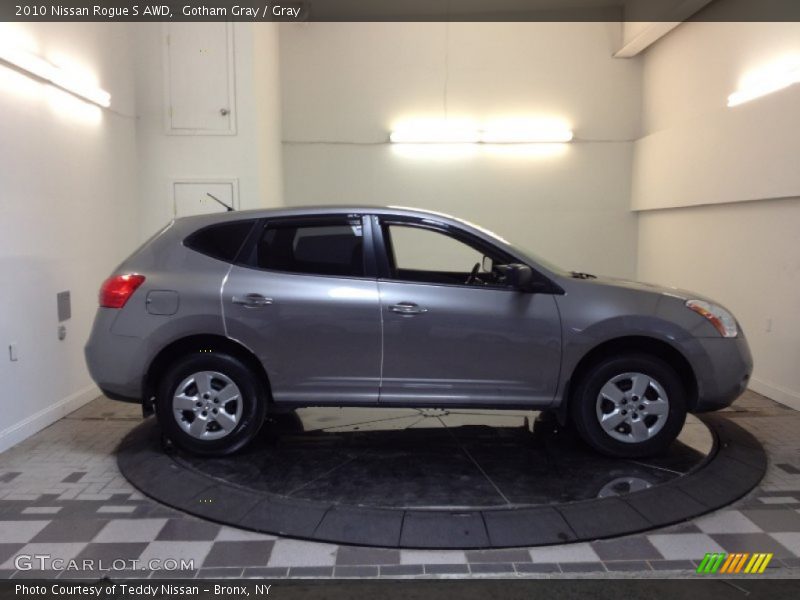 Gotham Gray / Gray 2010 Nissan Rogue S AWD