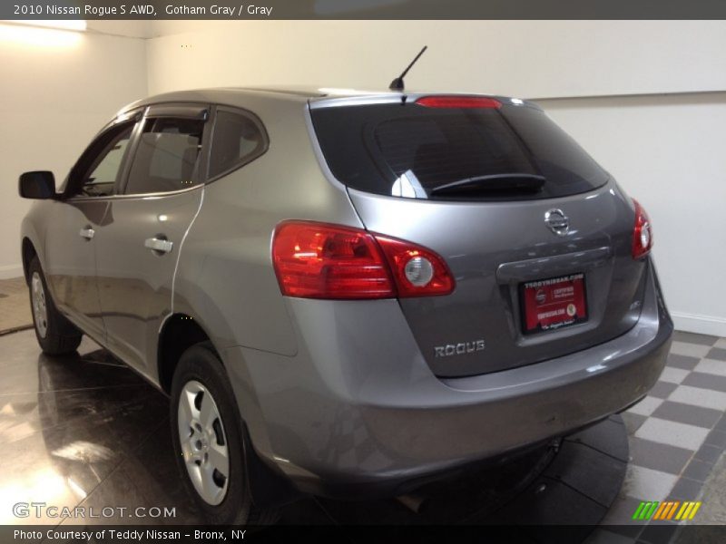 Gotham Gray / Gray 2010 Nissan Rogue S AWD