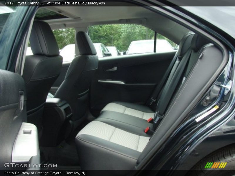 Attitude Black Metallic / Black/Ash 2012 Toyota Camry SE