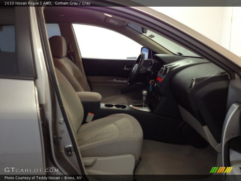 Gotham Gray / Gray 2010 Nissan Rogue S AWD