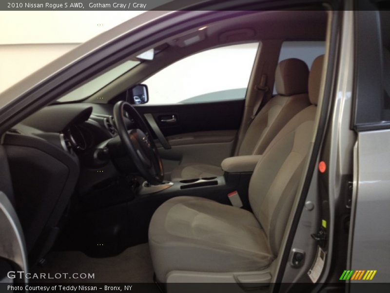 Gotham Gray / Gray 2010 Nissan Rogue S AWD