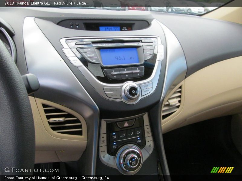 Red Allure / Beige 2013 Hyundai Elantra GLS