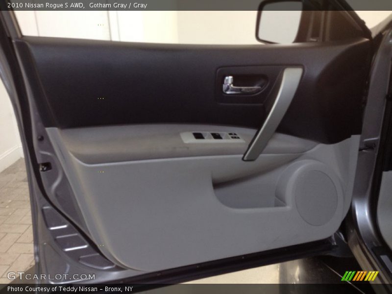Gotham Gray / Gray 2010 Nissan Rogue S AWD