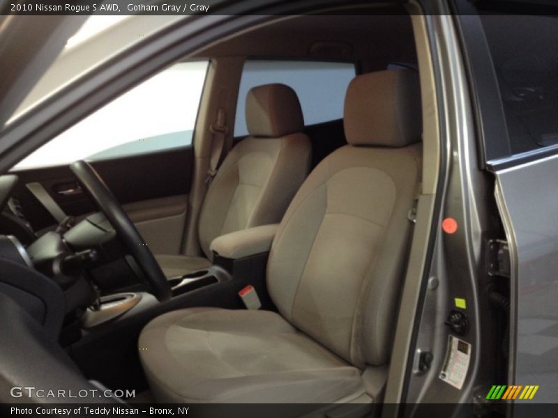 Gotham Gray / Gray 2010 Nissan Rogue S AWD