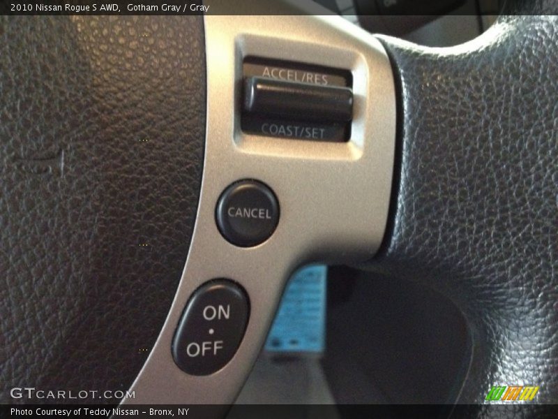 Gotham Gray / Gray 2010 Nissan Rogue S AWD