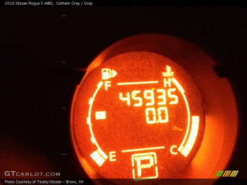 Gotham Gray / Gray 2010 Nissan Rogue S AWD
