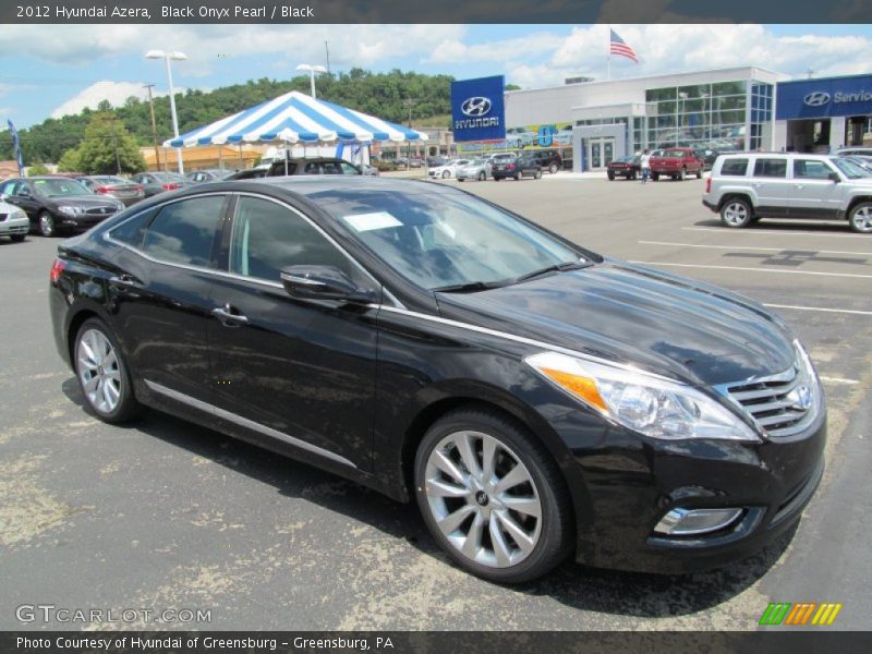 Black Onyx Pearl / Black 2012 Hyundai Azera