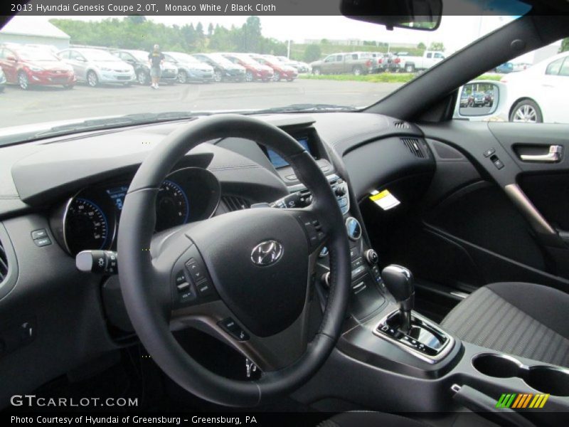 Dashboard of 2013 Genesis Coupe 2.0T