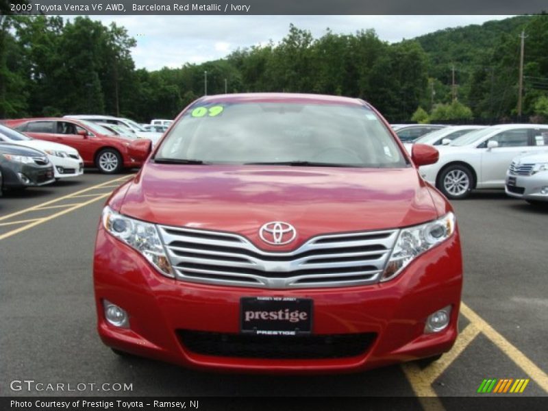 Barcelona Red Metallic / Ivory 2009 Toyota Venza V6 AWD