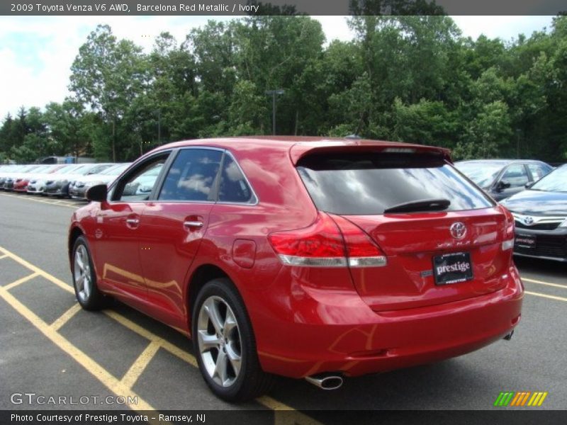 Barcelona Red Metallic / Ivory 2009 Toyota Venza V6 AWD