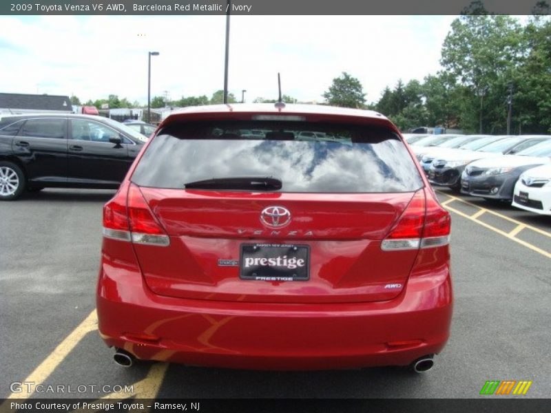 Barcelona Red Metallic / Ivory 2009 Toyota Venza V6 AWD