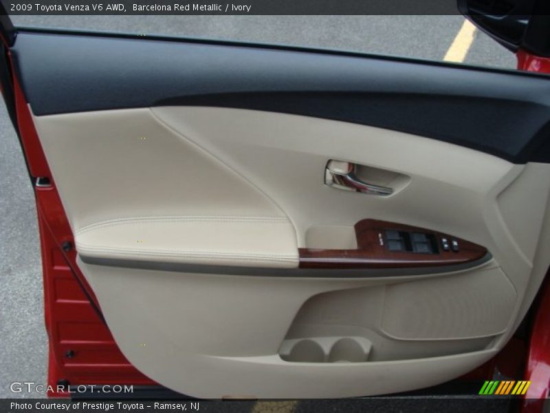 Barcelona Red Metallic / Ivory 2009 Toyota Venza V6 AWD
