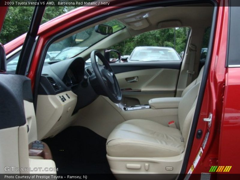 Barcelona Red Metallic / Ivory 2009 Toyota Venza V6 AWD