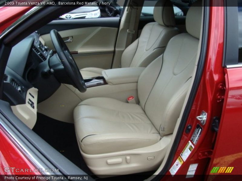 Barcelona Red Metallic / Ivory 2009 Toyota Venza V6 AWD