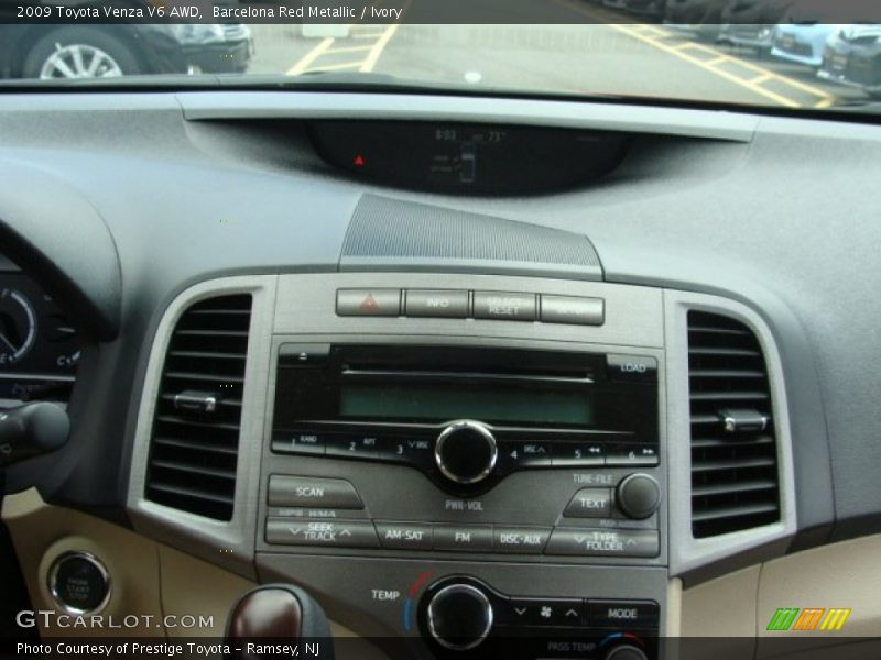 Barcelona Red Metallic / Ivory 2009 Toyota Venza V6 AWD