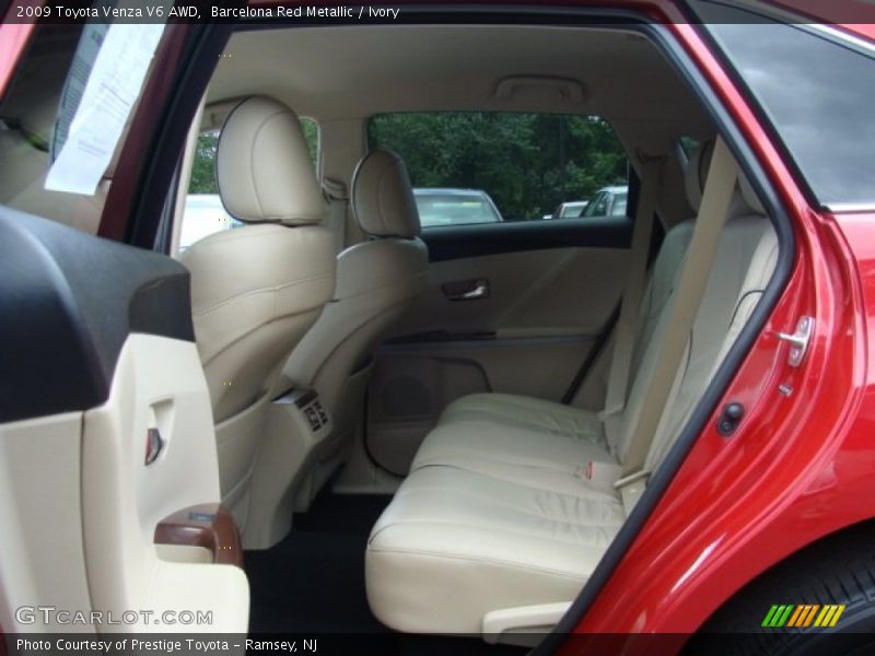 Barcelona Red Metallic / Ivory 2009 Toyota Venza V6 AWD