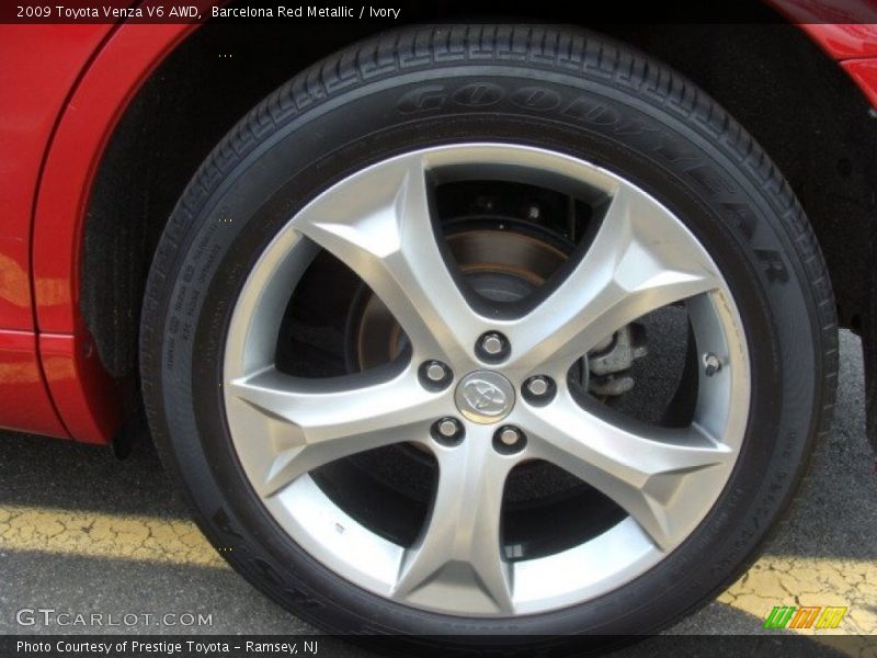 Barcelona Red Metallic / Ivory 2009 Toyota Venza V6 AWD