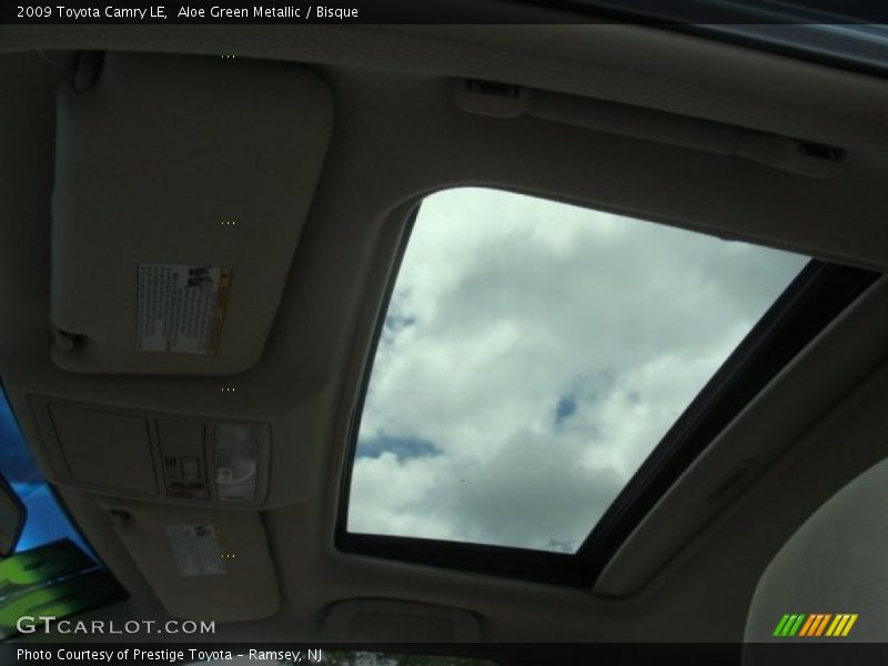 Aloe Green Metallic / Bisque 2009 Toyota Camry LE