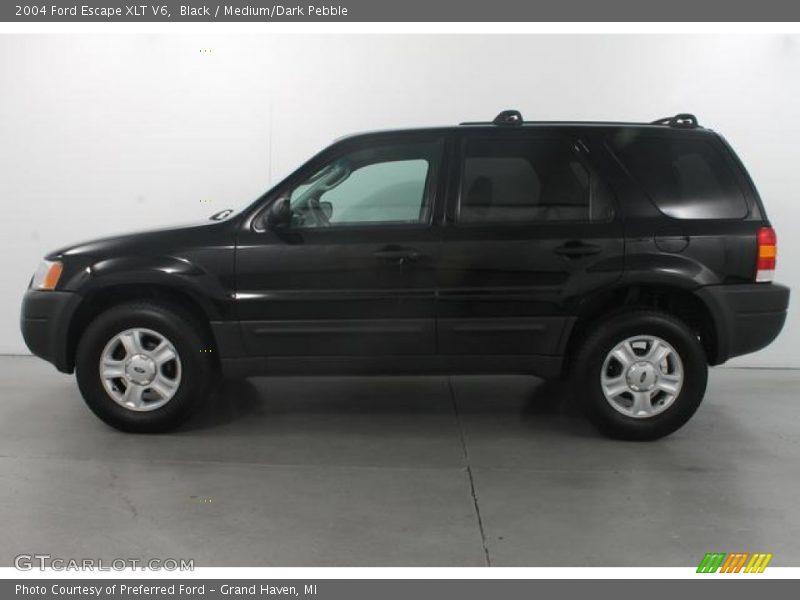 Black / Medium/Dark Pebble 2004 Ford Escape XLT V6