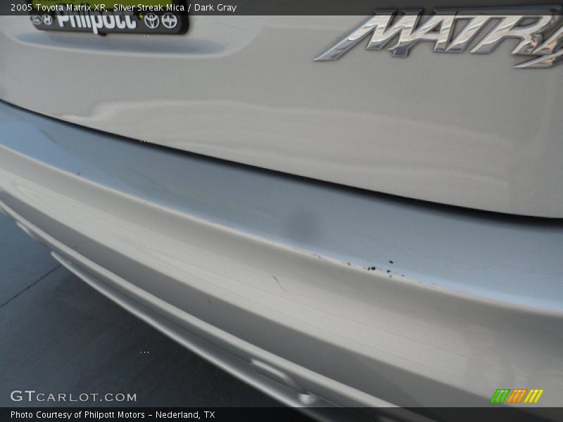 Silver Streak Mica / Dark Gray 2005 Toyota Matrix XR