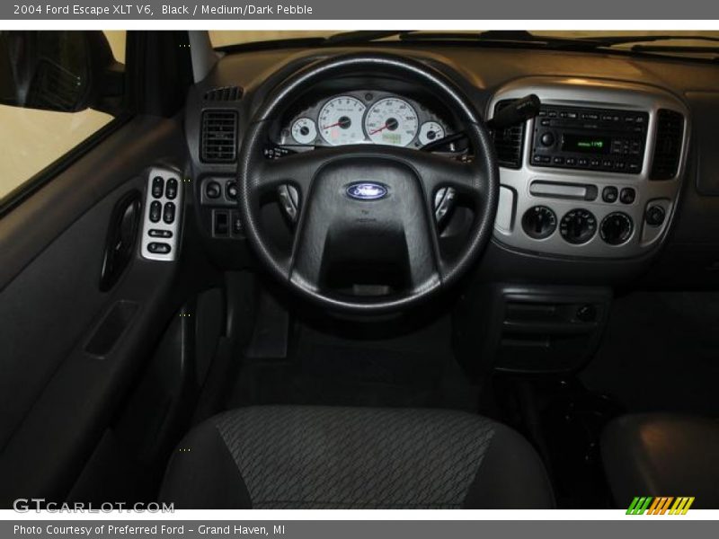 Black / Medium/Dark Pebble 2004 Ford Escape XLT V6