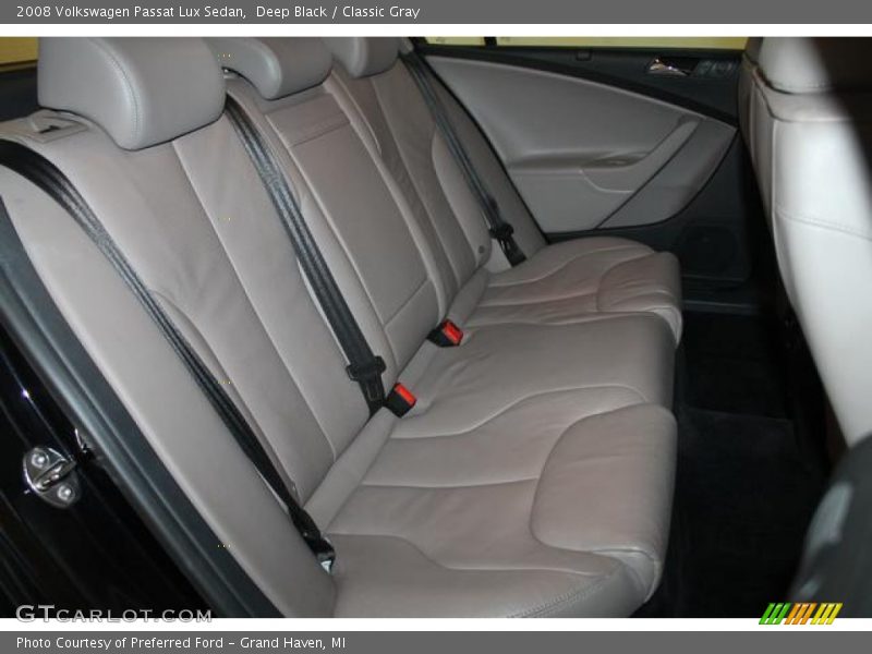 Deep Black / Classic Gray 2008 Volkswagen Passat Lux Sedan