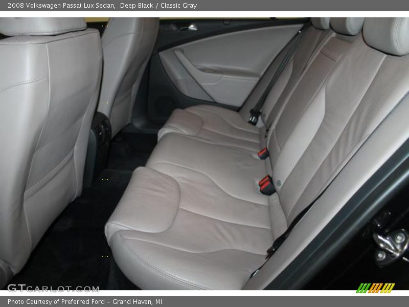 Deep Black / Classic Gray 2008 Volkswagen Passat Lux Sedan