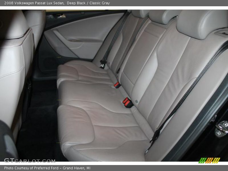 Deep Black / Classic Gray 2008 Volkswagen Passat Lux Sedan