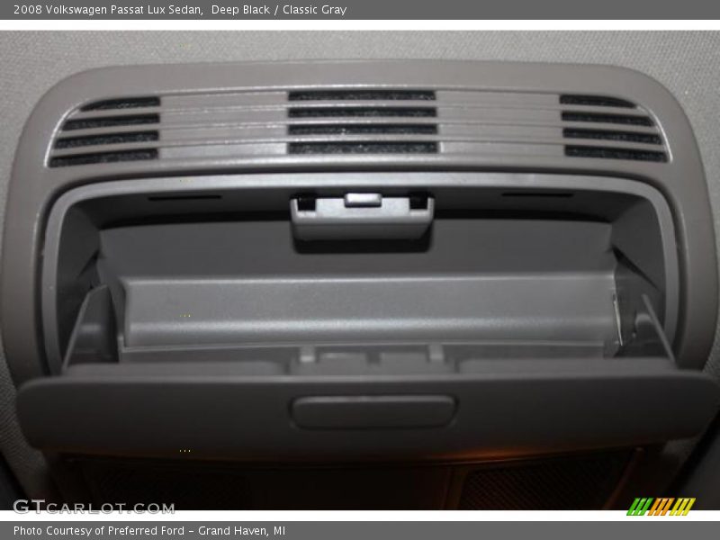 Deep Black / Classic Gray 2008 Volkswagen Passat Lux Sedan