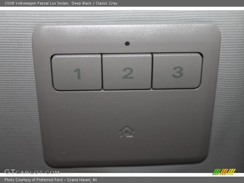 Deep Black / Classic Gray 2008 Volkswagen Passat Lux Sedan