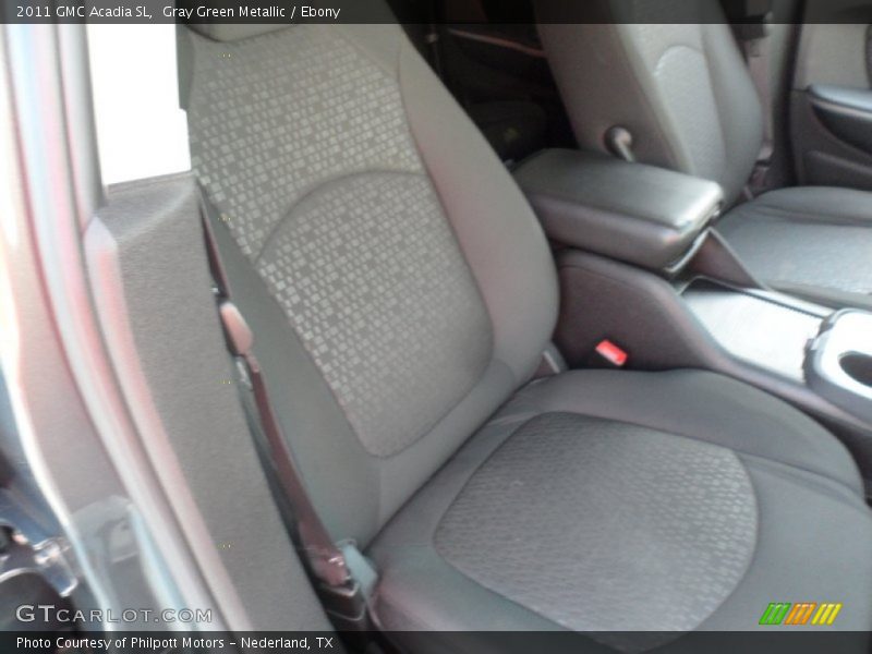 Gray Green Metallic / Ebony 2011 GMC Acadia SL