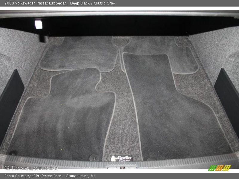 Deep Black / Classic Gray 2008 Volkswagen Passat Lux Sedan
