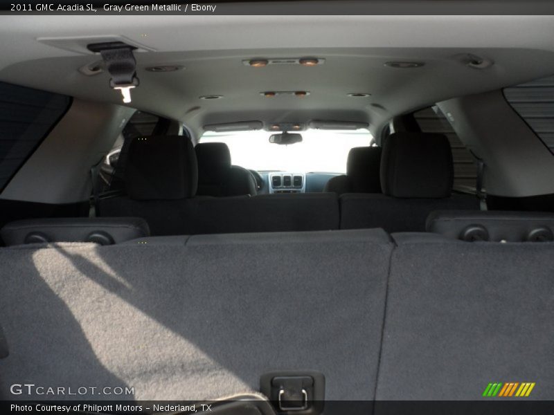 Gray Green Metallic / Ebony 2011 GMC Acadia SL