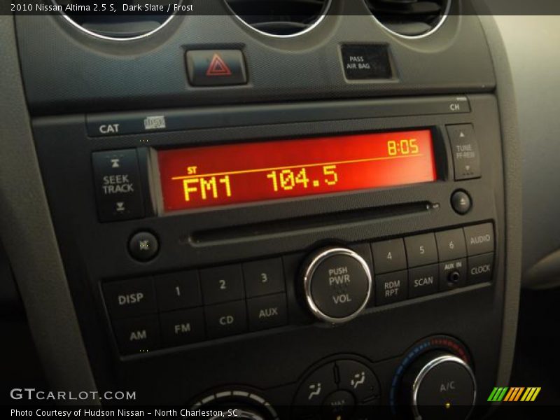 Dark Slate / Frost 2010 Nissan Altima 2.5 S