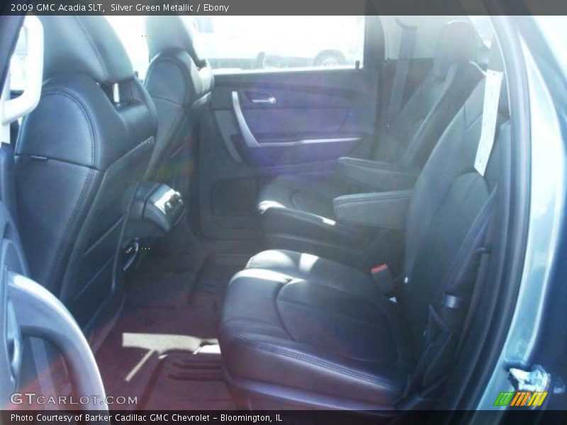 Silver Green Metallic / Ebony 2009 GMC Acadia SLT