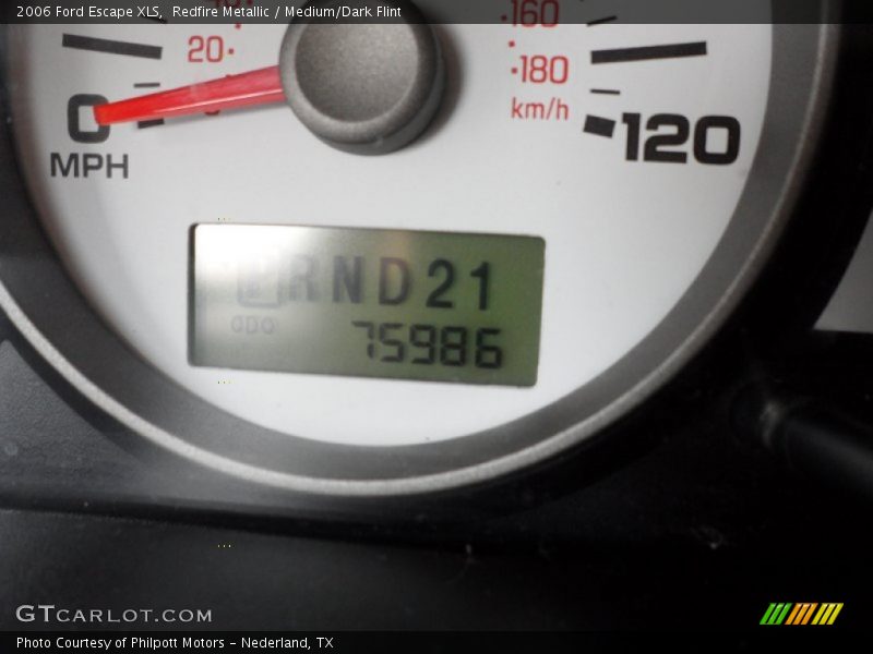 Redfire Metallic / Medium/Dark Flint 2006 Ford Escape XLS