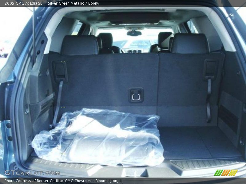 Silver Green Metallic / Ebony 2009 GMC Acadia SLT