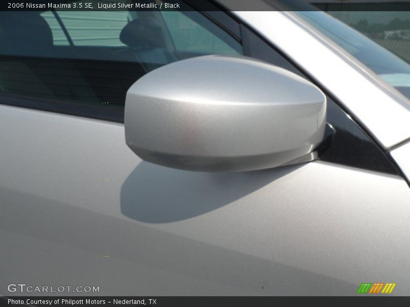 Liquid Silver Metallic / Black 2006 Nissan Maxima 3.5 SE