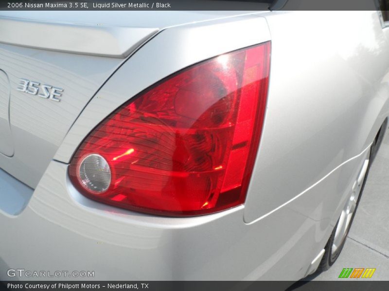 Liquid Silver Metallic / Black 2006 Nissan Maxima 3.5 SE