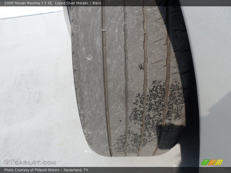 Liquid Silver Metallic / Black 2006 Nissan Maxima 3.5 SE