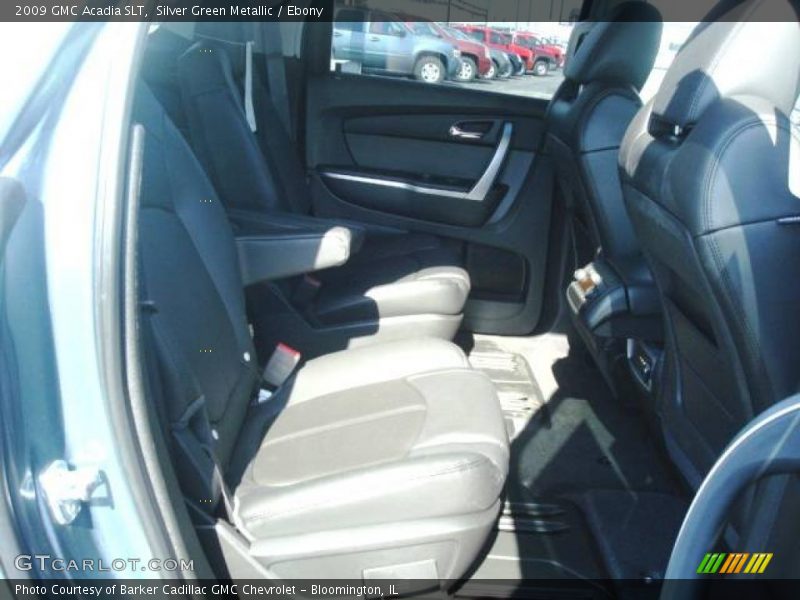 Silver Green Metallic / Ebony 2009 GMC Acadia SLT