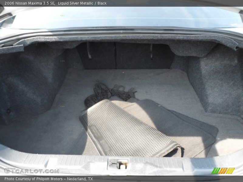 Liquid Silver Metallic / Black 2006 Nissan Maxima 3.5 SE