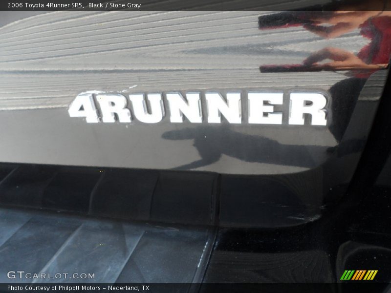 Black / Stone Gray 2006 Toyota 4Runner SR5