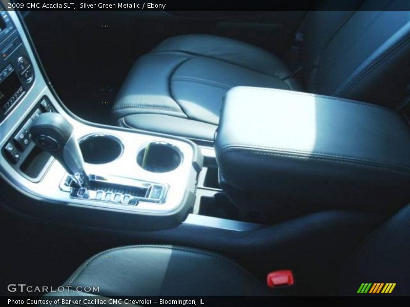 Silver Green Metallic / Ebony 2009 GMC Acadia SLT