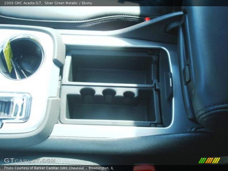 Silver Green Metallic / Ebony 2009 GMC Acadia SLT