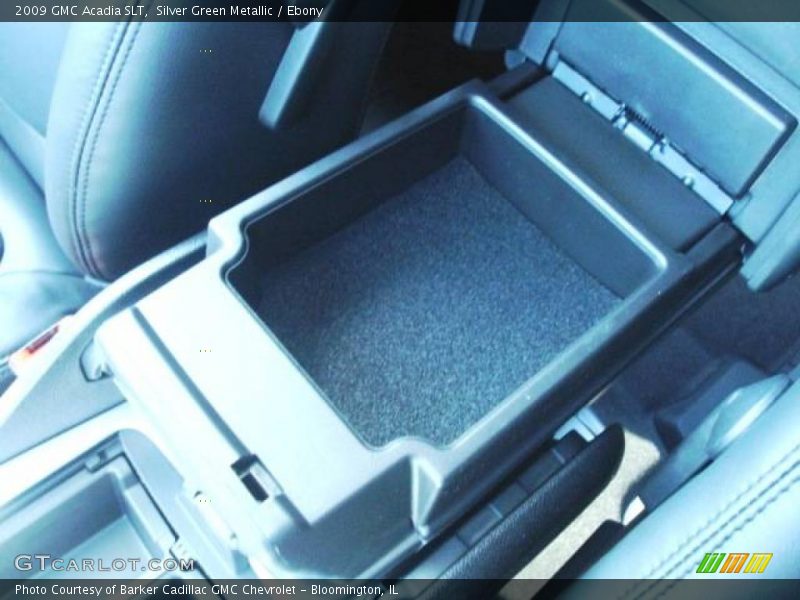 Silver Green Metallic / Ebony 2009 GMC Acadia SLT