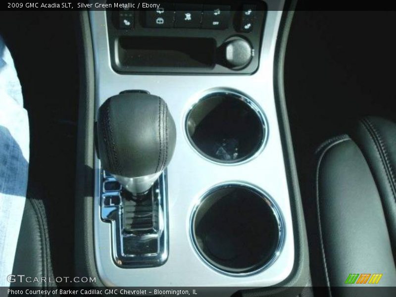 Silver Green Metallic / Ebony 2009 GMC Acadia SLT