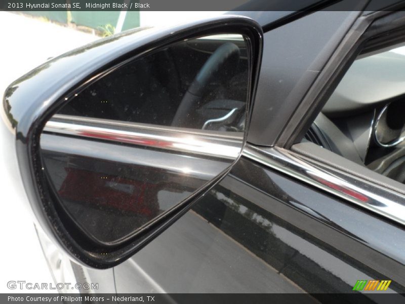 Midnight Black / Black 2013 Hyundai Sonata SE