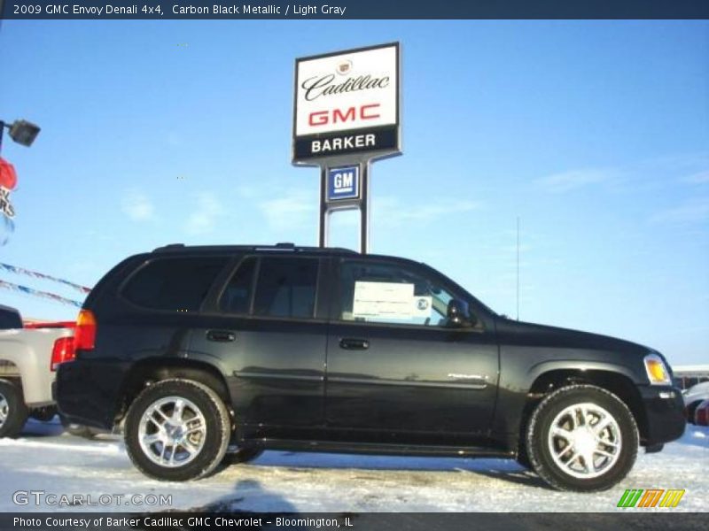 Carbon Black Metallic / Light Gray 2009 GMC Envoy Denali 4x4