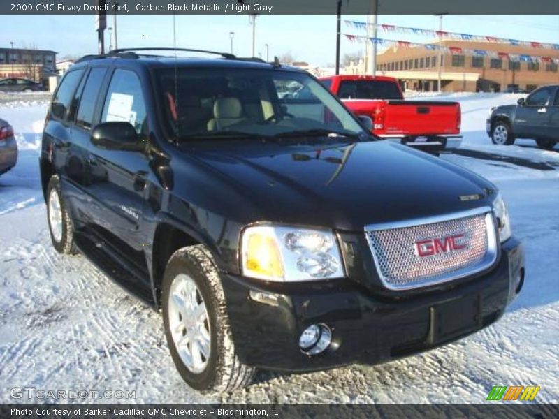 Carbon Black Metallic / Light Gray 2009 GMC Envoy Denali 4x4
